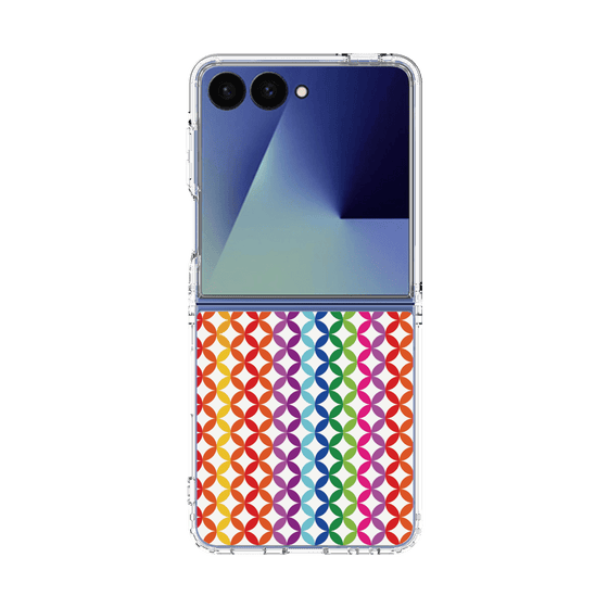 クリアケース［ 七宝柄 ］