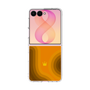 クリアケース［ CASEPLAY Winding Pattern - Orange ］