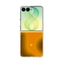 クリアケース［ CASEPLAY Winding Pattern - Orange ］