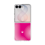 クリアケース［ CASEPLAY Winding Pattern - Pink ］