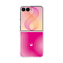 クリアケース［ CASEPLAY Winding Pattern - Pink ］