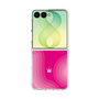 クリアケース［ CASEPLAY Winding Pattern - Pink ］