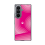 クリアケース［ CASEPLAY Winding Pattern - Pink ］