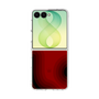 クリアケース［ CASEPLAY Winding Pattern - Red ］
