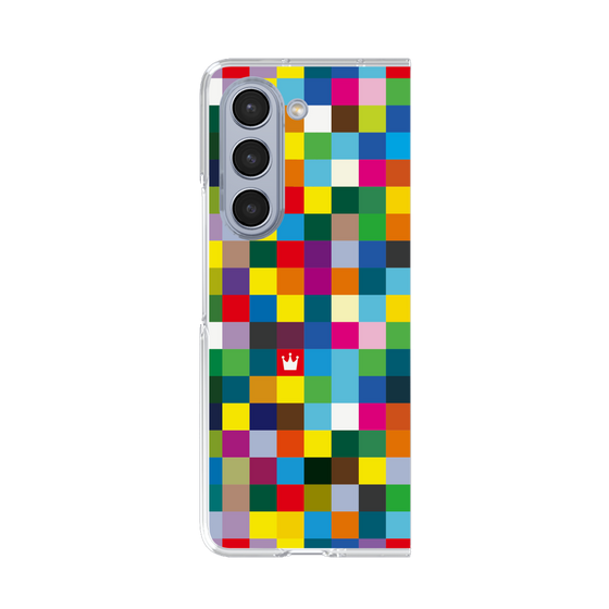 クリアケース［ CASEPLAY Rainbow Check ］