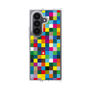 クリアケース［ CASEPLAY Rainbow Check ］