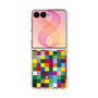 クリアケース［ CASEPLAY Rainbow Check ］