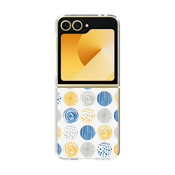 クリアケース［ Nordic Circle - Blue ］