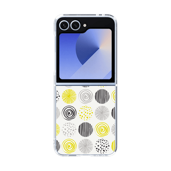 クリアケース［ Nordic Circle - Yellow ］