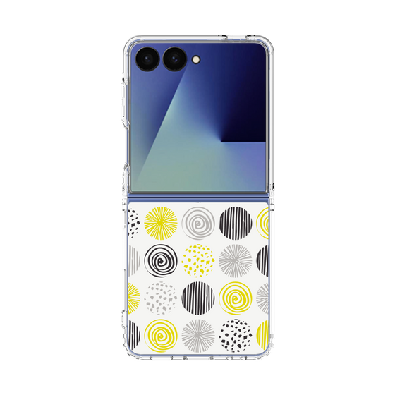 クリアケース［ Nordic Circle - Yellow ］