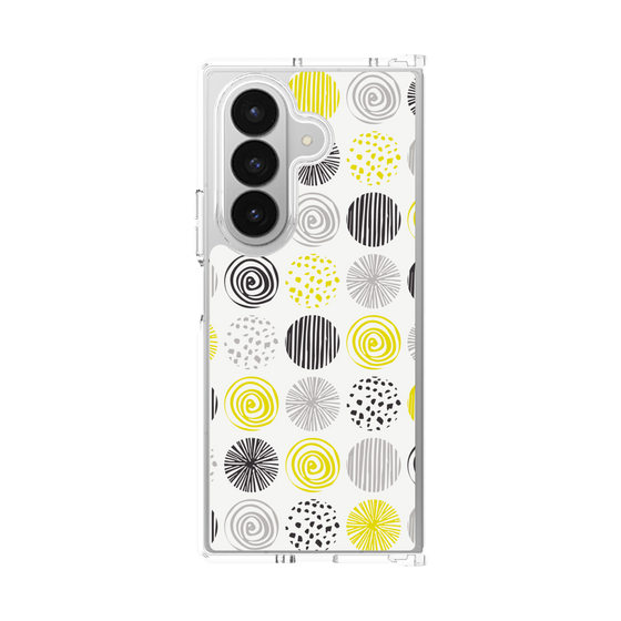 クリアケース［ Nordic Circle - Yellow ］