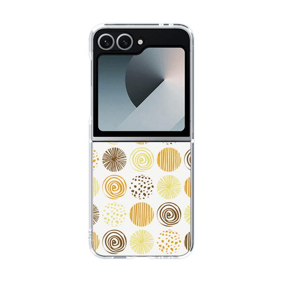 クリアケース［ Nordic Circle - Orange ］