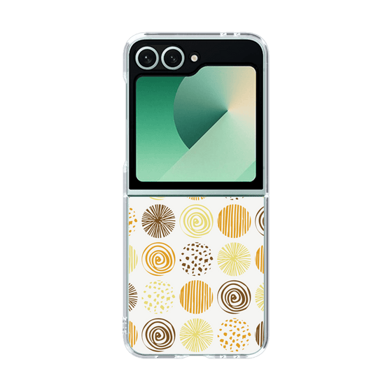 クリアケース［ Nordic Circle - Orange ］