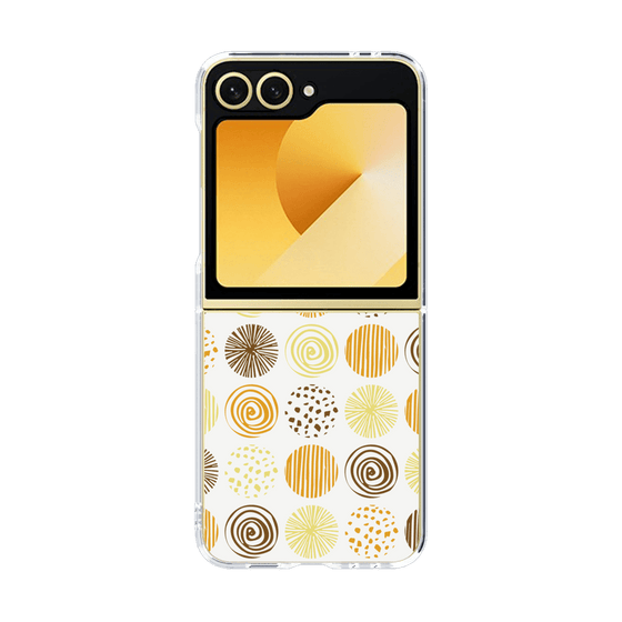 クリアケース［ Nordic Circle - Orange ］