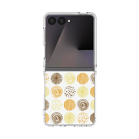 クリアケース［ Nordic Circle - Orange ］