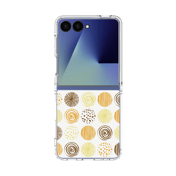 クリアケース［ Nordic Circle - Orange ］