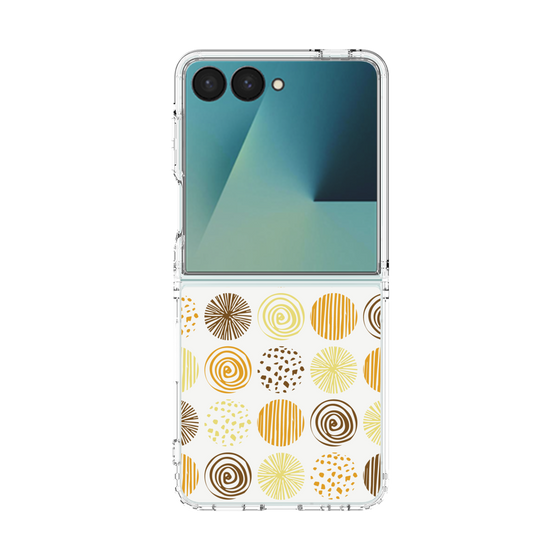 クリアケース［ Nordic Circle - Orange ］