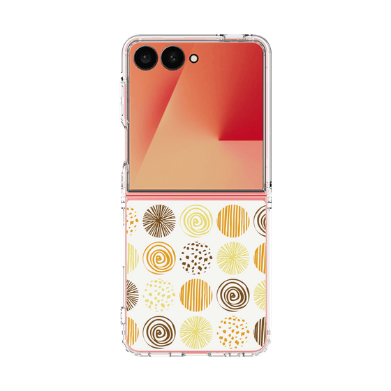 クリアケース［ Nordic Circle - Orange ］