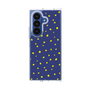 クリアケース［ Drawing Dot - Navy ］