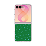 クリアケース［ Drawing Dot - Green ］