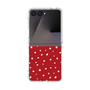 クリアケース［ Drawing Dot - Red ］