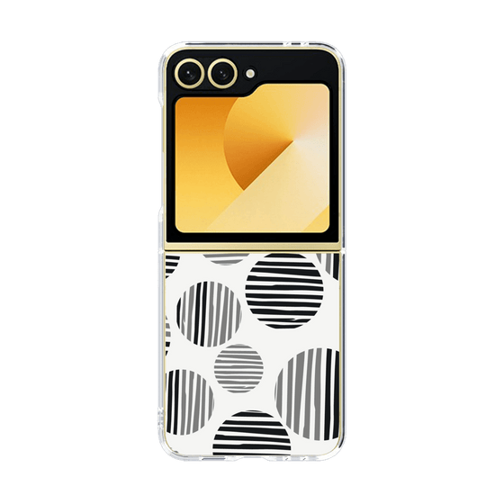 クリアケース［ Nordic Dot - Black ］