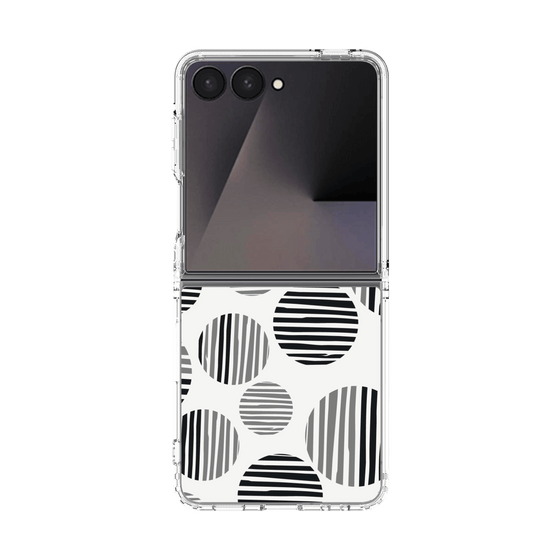 クリアケース［ Nordic Dot - Black ］