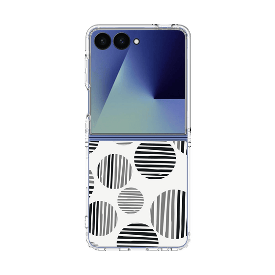 クリアケース［ Nordic Dot - Black ］