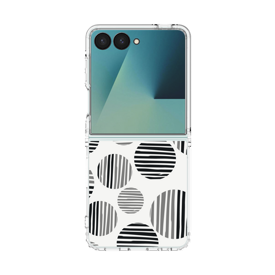 クリアケース［ Nordic Dot - Black ］