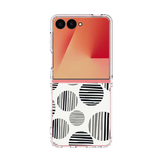 クリアケース［ Nordic Dot - Black ］