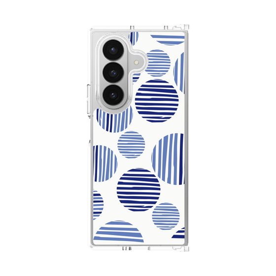 クリアケース［ Nordic Dot - Blue ］