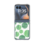 クリアケース［ Nordic Dot - Green ］