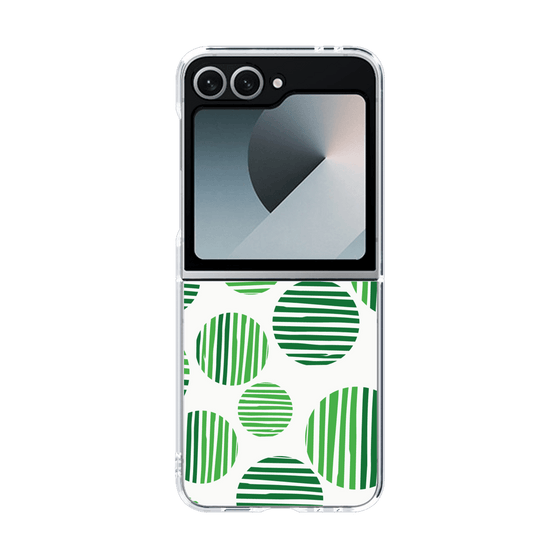 クリアケース［ Nordic Dot - Green ］