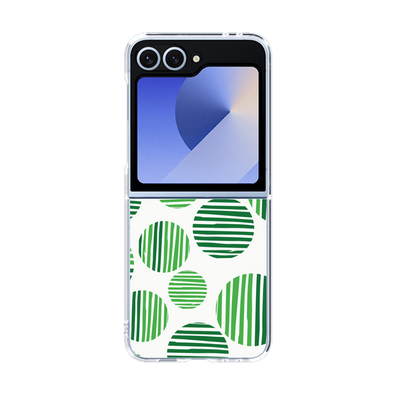 クリアケース［ Nordic Dot - Green ］