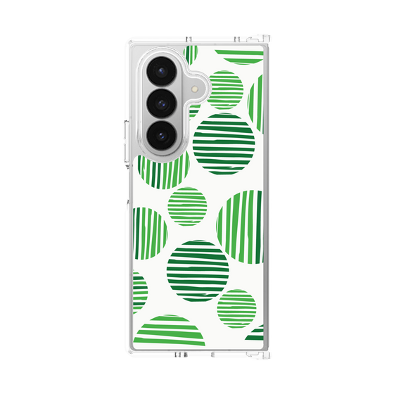 クリアケース［ Nordic Dot - Green ］