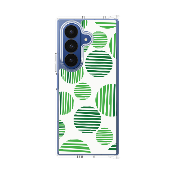 クリアケース［ Nordic Dot - Green ］