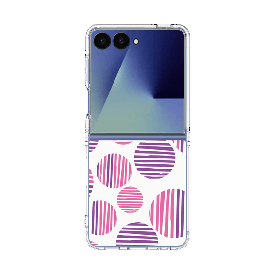 クリアケース［ Nordic Dot - Pink ］