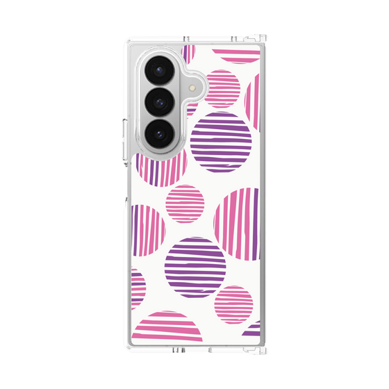 クリアケース［ Nordic Dot - Pink ］