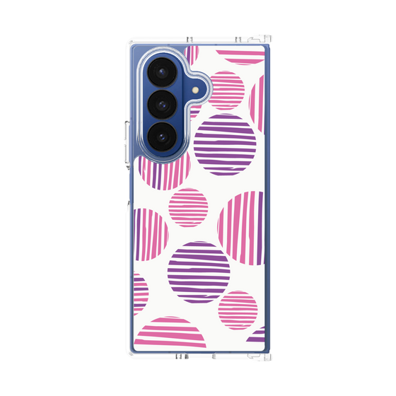 クリアケース［ Nordic Dot - Pink ］