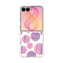 クリアケース［ Nordic Dot - Pink ］