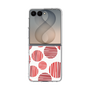 クリアケース［ Nordic Dot - Red ］