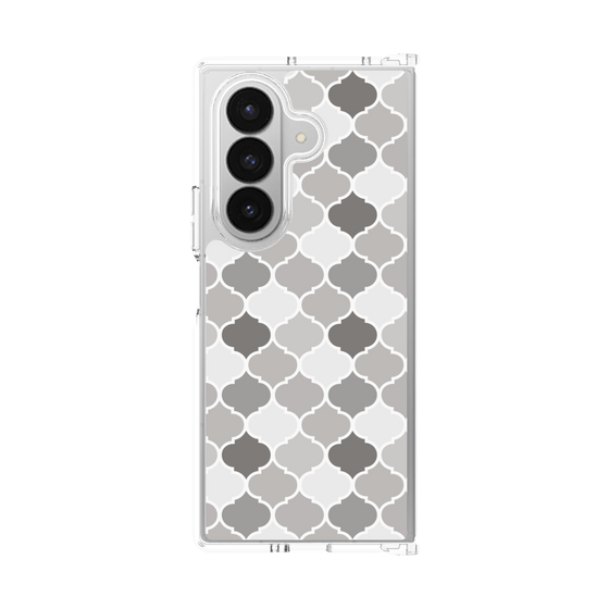 クリアケース［ Moroccan1 color - Gray ］
