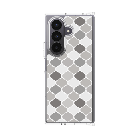 クリアケース［ Moroccan1 color - Gray ］