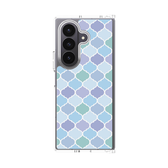 クリアケース［ Moroccan1 color - Blue ］