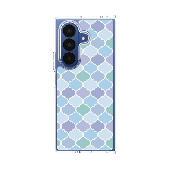 クリアケース［ Moroccan1 color - Blue ］