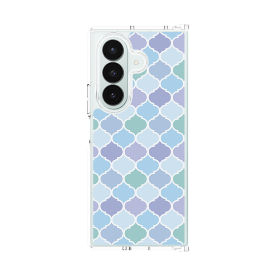 クリアケース［ Moroccan1 color - Blue ］