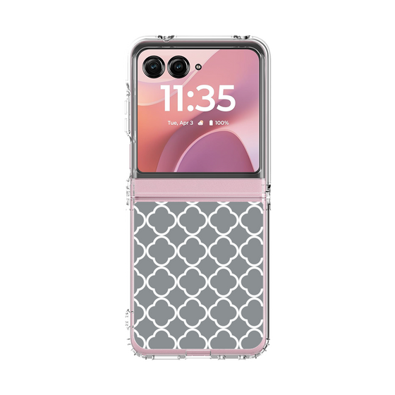 クリアケース［ Moroccan2 - Gray ］