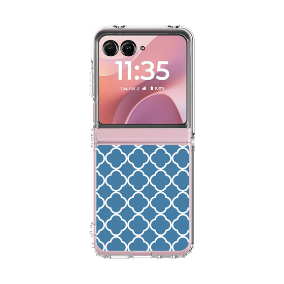 クリアケース［ Moroccan2 - Blue ］