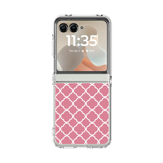 クリアケース［ Moroccan2 - Pink ］