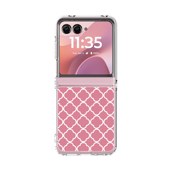 クリアケース［ Moroccan2 - Pink ］